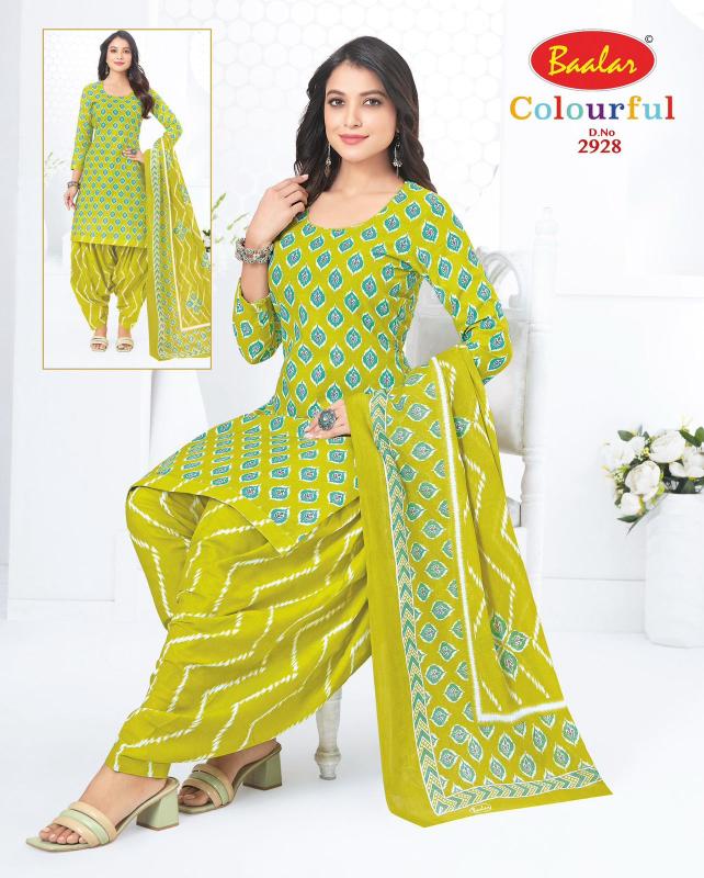 Baalar colourful vol-29 kalamkari dress material wholesale bangalore